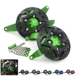 Alluminio CNC - copertura di protezione motore laterale per Kawasaki Z900 2017 2018
