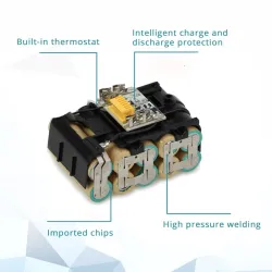 Power Tools18V 6.0Ah batería recargable con LED para Makita - reemplazo