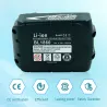 18V 6.0Ah laddningsbart batteri med LED för Makita - ersättning