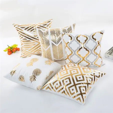 Modello in oro - cuscino coperchio 45 * 45cm