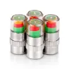 Tire pressure indicator - universal - car tire valve cap 4 pcs