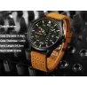 NAVIFORCE - bracelet en cuir - quartz watch