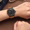 NAVIFORCE - bracelet en cuir - quartz watch