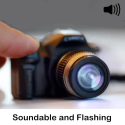 Kamera-näppäimistö flashing LED & sound