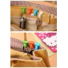 Mini bag clips - key holder hooks 2 pcs
