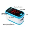 LED display - finger puls oximeter med skydd fall