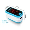 LED display - finger puls oximeter med skydd fall