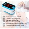 LED display - finger pulse oximeter with protection case