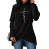 Lämmin pullover hoodie