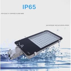 Lampe de lumière de rue LED - 12W 24W 30W 40W 60W 80W 100W 120W AC85-265V - IP65 étanche