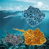 Aquarium Dekoration - Leuchten im Dunkeln - Silikon Manta