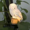 Owl Form - solarbetrieben - im Freien - Gartenlampe