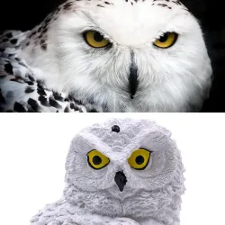 Owl shape - solar powered - outdoor - garden light lampSolar lighting