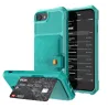 iPhone 6S Plus - 7 7Plus - 8 Plus - X - XS MAX - XS - XS - XR - läderskyddsfodral med monter