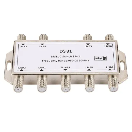 8 in 1 - satellite signal - DiSEqC switchSatellite Receiver