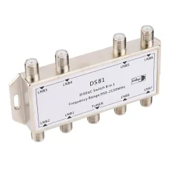8 i 1 - satellitsignal - DiSEqC switch