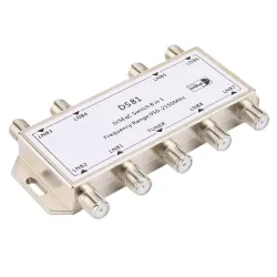 Receptor de satélite8 en 1 - señal satélite - Interruptor DiSEqC