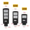30W - 60W - 90W solar LED-straatverlichting - bewegingssensor - afstandsbediening - waterdichtStraatverlichting