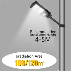 30W - 60W - 90W LED solar street light lamp - PIR motion sensor - remote control - waterproof
