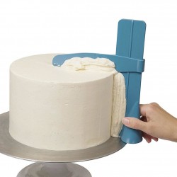 Espatula ajustável - alisamento de bolo de creme