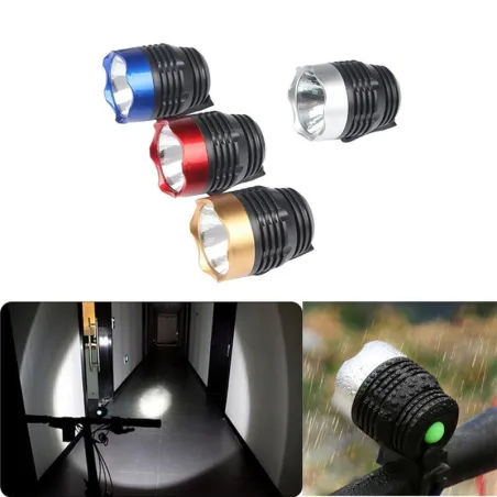 Q5 LED - 3 Modi - Fahrradfrontlampe - wasserdicht - Einbaubatterie