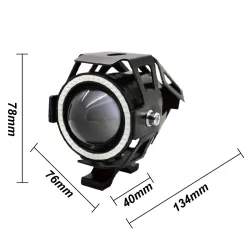 LucesU7 Angel Luces LED con interruptor - lámpara de niebla - CREE chip 3000LM - 2 piezas