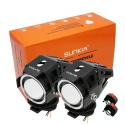 LucesU7 Angel Luces LED con interruptor - lámpara de niebla - CREE chip 3000LM - 2 piezas