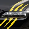 Claw marks - reflective car sticker - 40 * 12cm