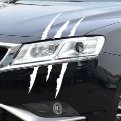 Klauwsporen - reflecterende autosticker - 40 * 12cmStickers