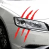 Klauwsporen - reflecterende autosticker - 40 * 12cmStickers