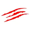Claw marks - heijastava auto tarra - 40 * 12cm