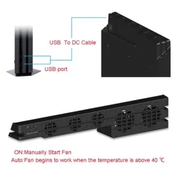Playstation 4 Pro - PS4 - USB kylfläkt