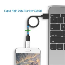 USB C till micro USB-adapter - OTG-kabeltyp-C-omvandlare 3 PC