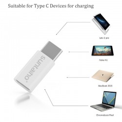USB Adattatore da C a micro USB - Cavo OTG tipo-C convertitore 3 pz