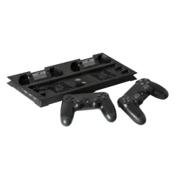 Playstation 4 Pro - vertical stand - cooling fan - charging station - USB Hub