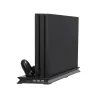 Playstation 4 Pro - pystysuora seisonta - jäähdytysfani - latausasema - USB Hub