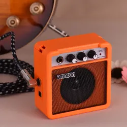 Tragbarer Mini 5W Verstärker & Lautsprecher für Gitarre und Ukulele - Akku