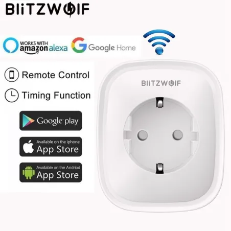 BW-SHP2 WIFI - 220V 16A - Älykäs pistoke - EU-laajennus - etäohjaus - ajoituskytkin