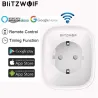 EnchufesBW-SHP2 WIFI - 220V 16A - enchufe inteligente - control remoto - interruptor de tiempo