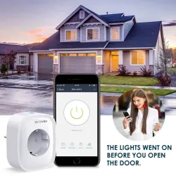 BW-SHP2 WIFI - 220V 16A - Älykäs pistoke - EU-laajennus - etäohjaus - ajoituskytkin