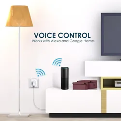 BW-SHP2 WIFI - 220V 16A - smart socket - EU plug - fjärrkontroll - timing switch
