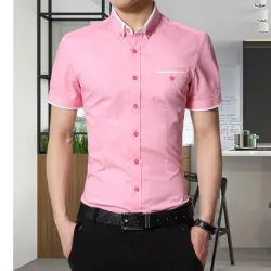 Camicia a maniche corte elegante
