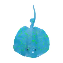 Aquariendekoration - Silikon leuchtender Stingray mit Sauger