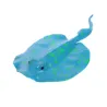 Aquariendekoration - Silikon leuchtender Stingray mit Sauger