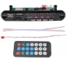 Trådlös FM-mottagare - 5V 12V-bil MP3-spelare - ljudmodulradio Wma TF USB 3,5 mm AUX-högtalare