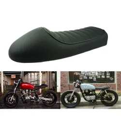 Vintage Motorrad Flachsattel für Honda CB125S CB200 CB350 CL350 CB400