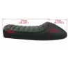 Vintage motorcycle flat saddle for Honda CB125S CB200 CB350 CL350 CB400Motorfiets onderdelen