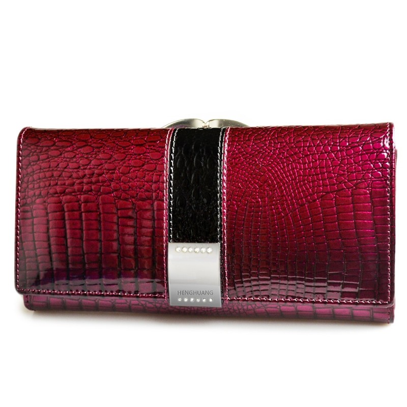 Alligator skin - genuine leather wallet