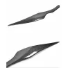 PegatinasPegatinas de cejas de coche para 2005 - 2011 BMW E90 E91 4DR - fibra de carbono