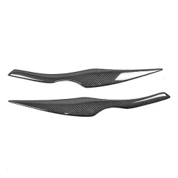 PegatinasPegatinas de cejas de coche para 2005 - 2011 BMW E90 E91 4DR - fibra de carbono